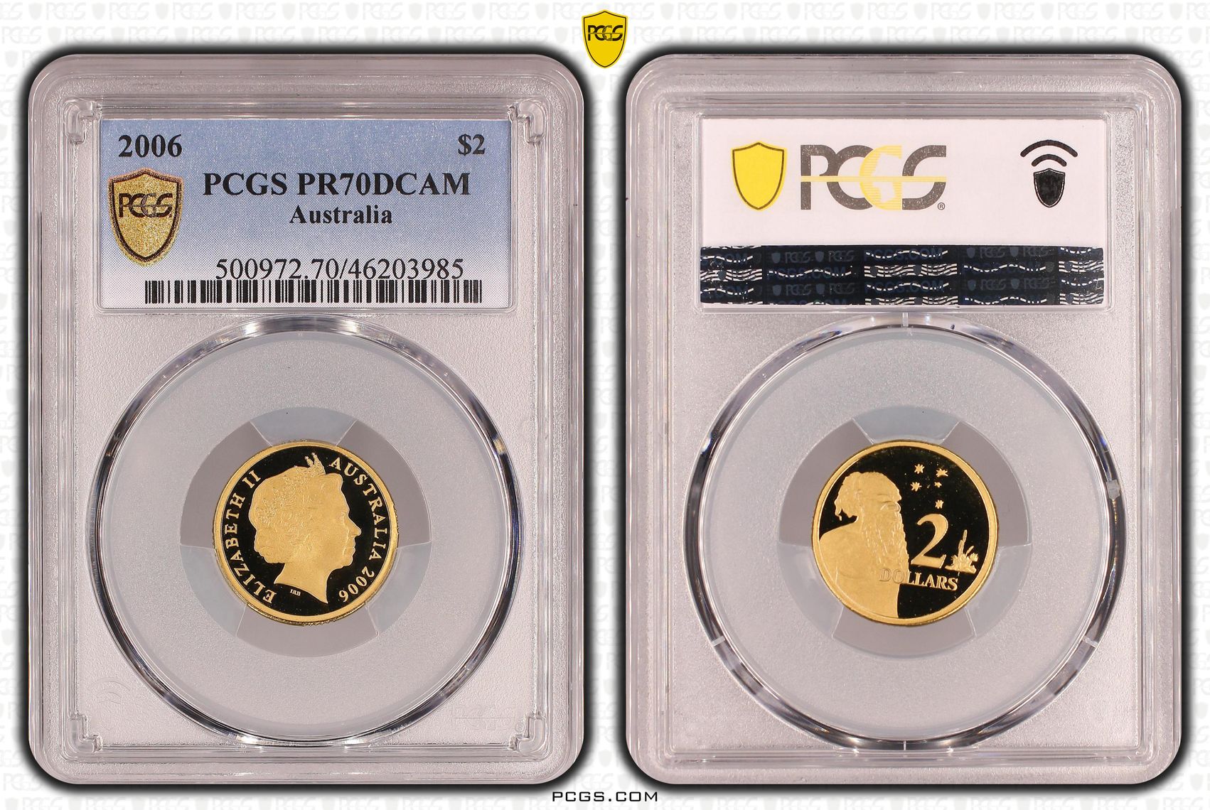 Elizabeth II, POP 17/0, Two Dollar, 2006, PCGS PR70DCAM
