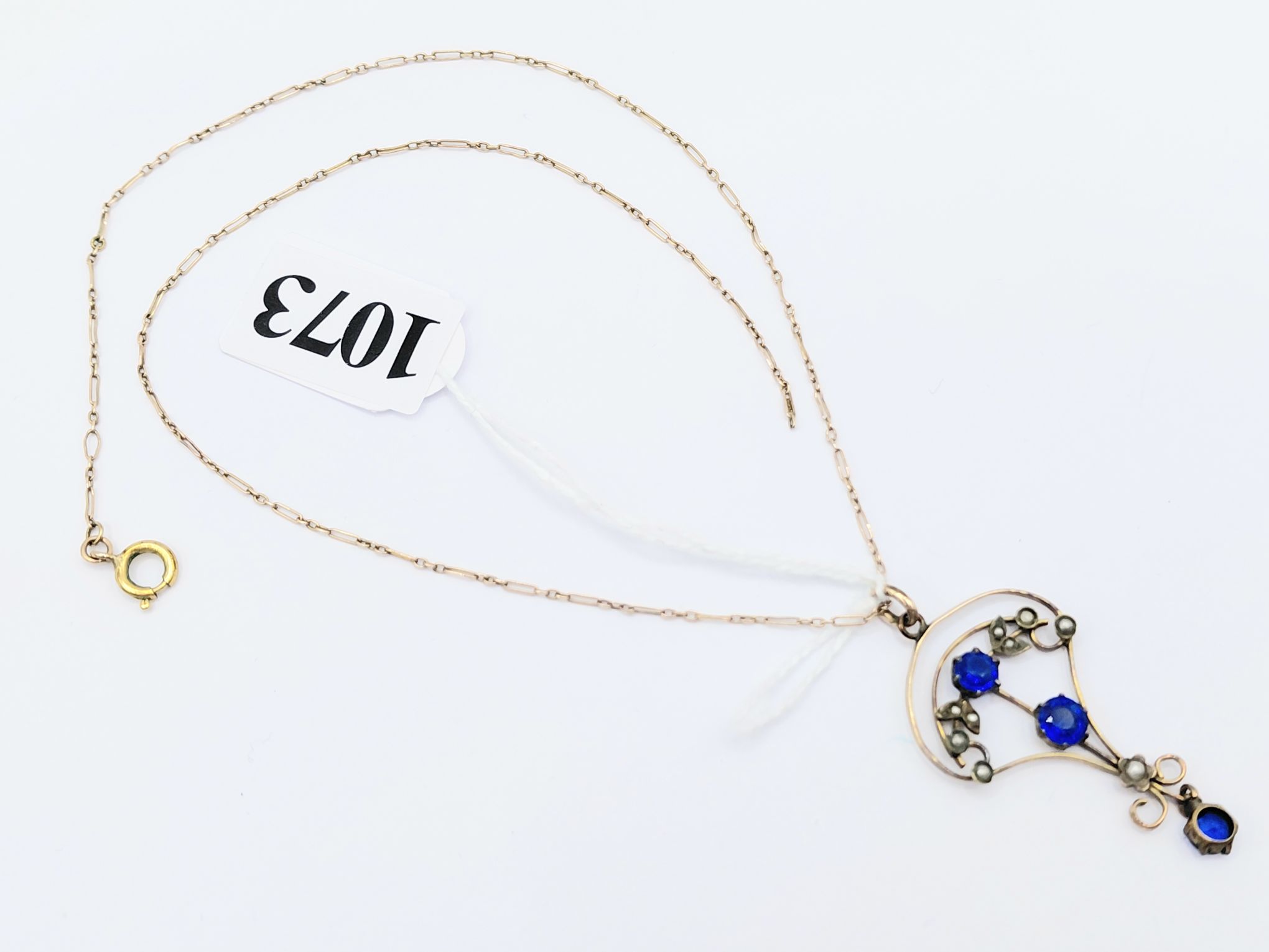9ct Gold Edwardian Necklace