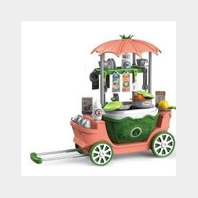 Jeronimo - Wanderlong Kitchen Multifunctional Table Cart for Kids- Bar 6009709060401 - 51746/940
