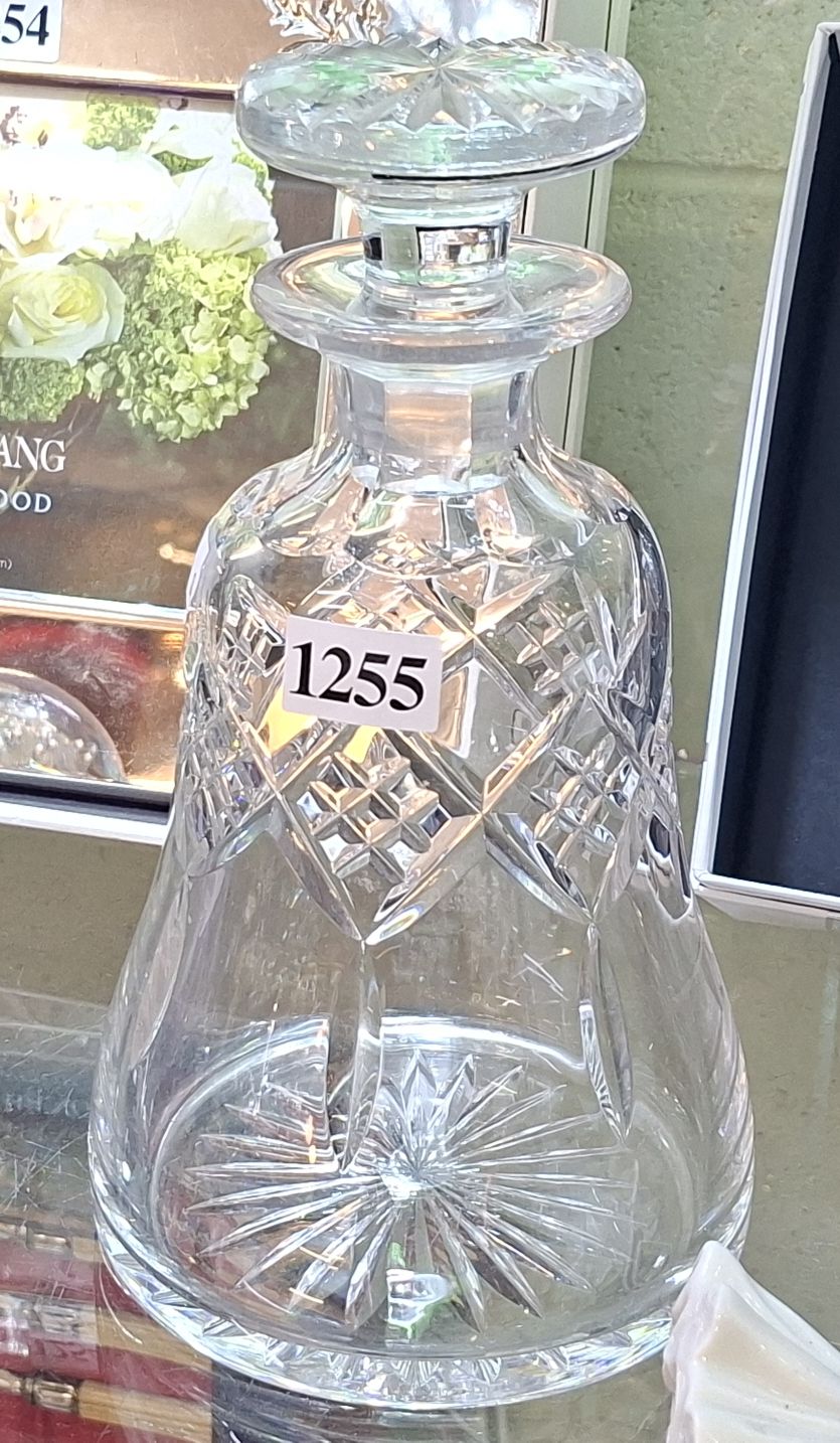 Stuart England Crystal Decanter