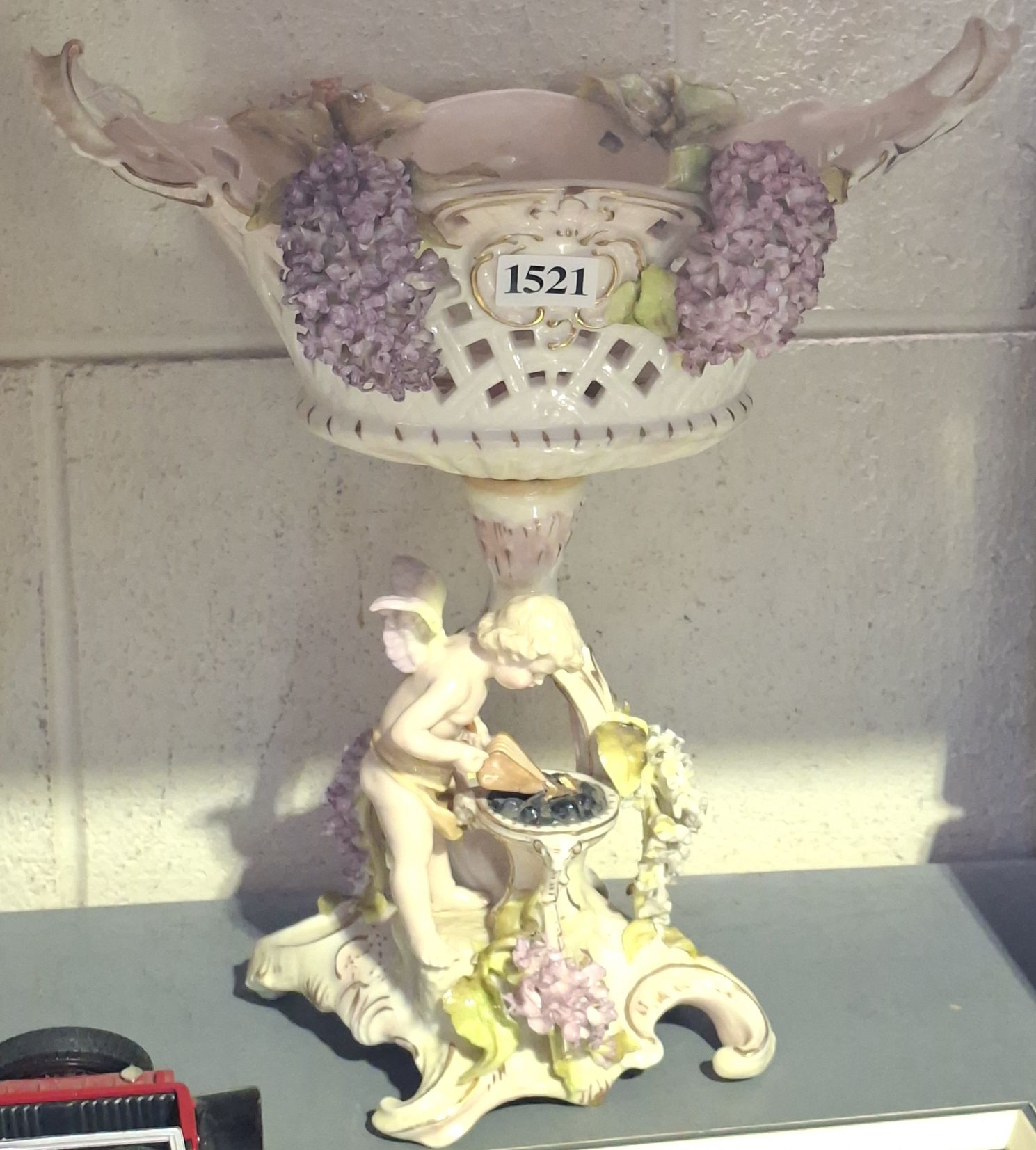 19th Century German Porcelain Centre Piece
