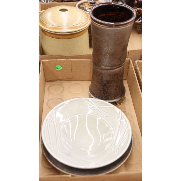 Box 3pc Assorted Northwest Studio Pottery