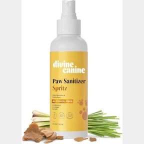DOG PAW CLEANER - 5.1 FL OZ OF ALCOHOL FREE PAW SANITIZER SPRITZ - MADE WITH ALOE, COPAIBA OIL, AND LEMONGRASS OIL TO NOURISH AND