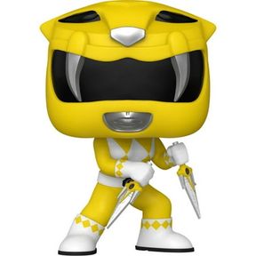 STANDARD MMPR 30TH ANNIV. YELLOW RANGER POP! VINYL FIGURE, NOT MINT