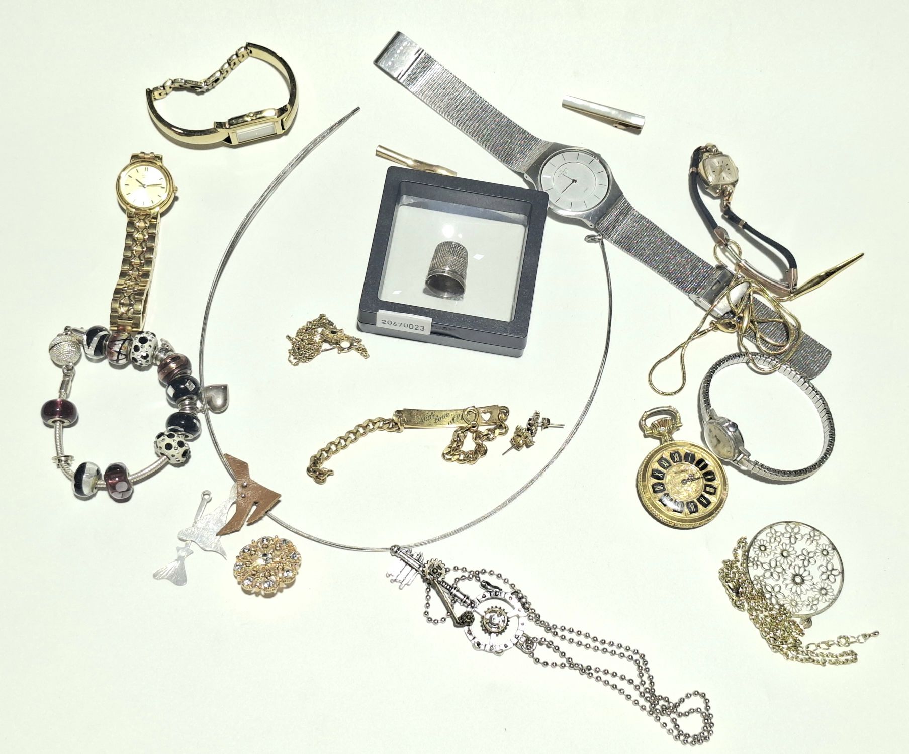 Sterling Silver And Costume Jewellery