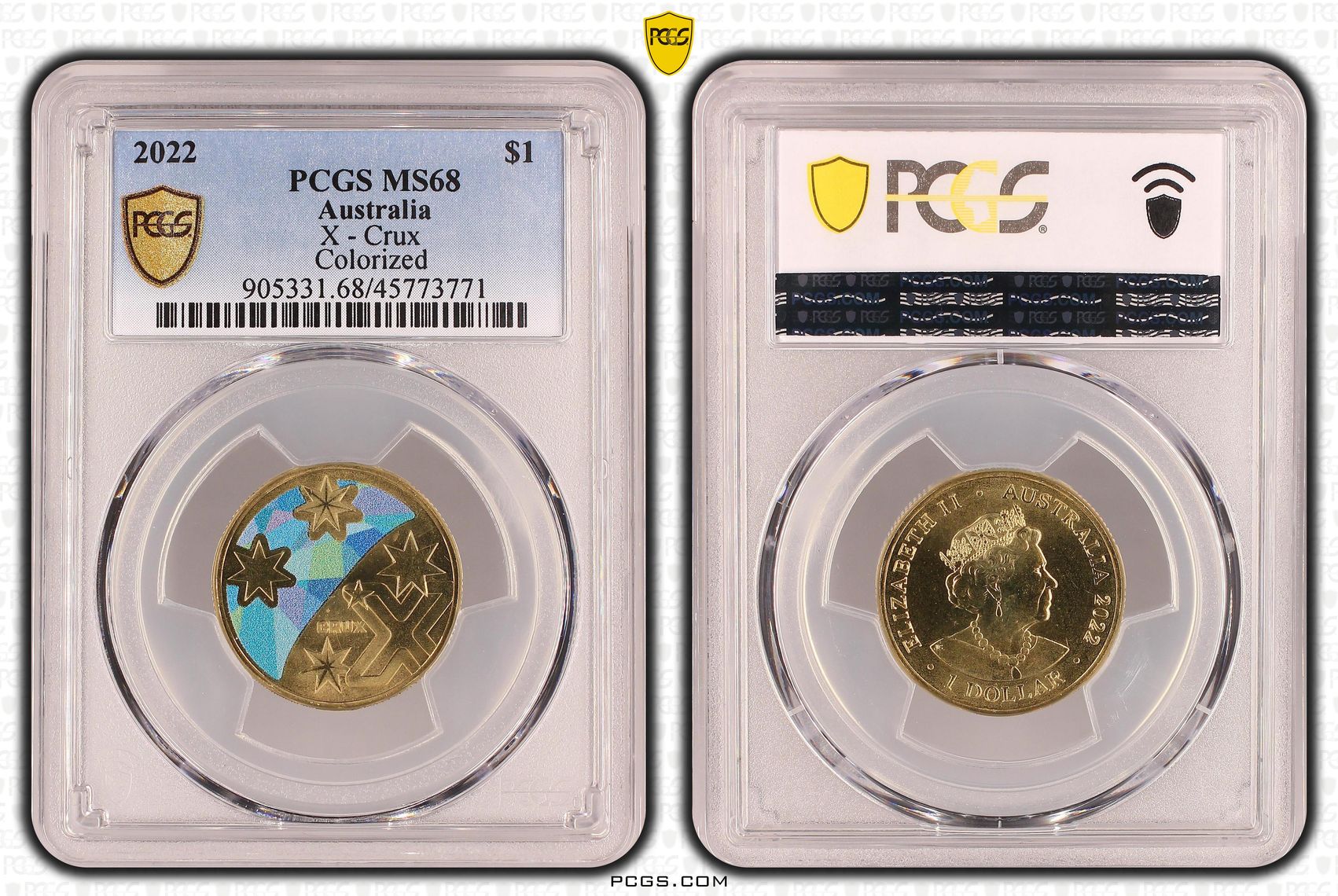 X - Crux, One Dollar, 2022, PCGS MS68