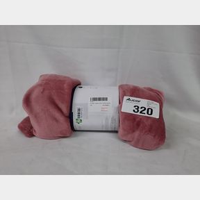 CQ LINEN - FLANNEL FLEECE THROWS 180X200CM - BLUSH -