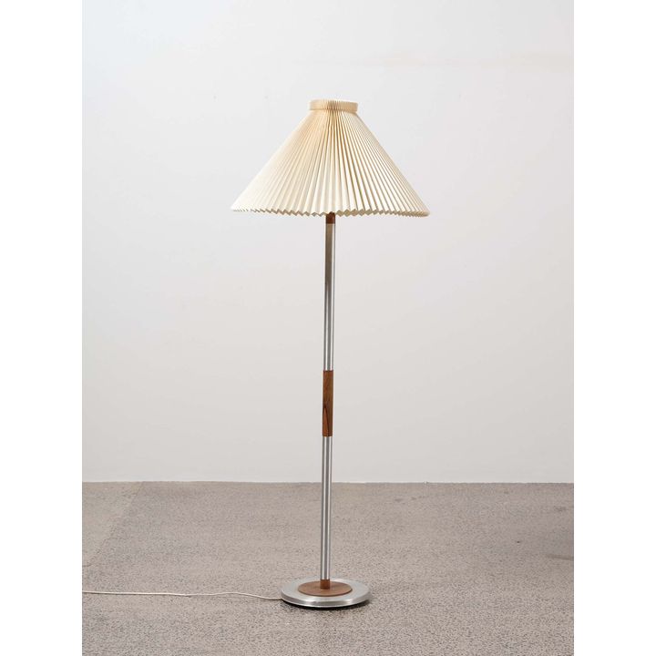 A Scandinavian standard lamp