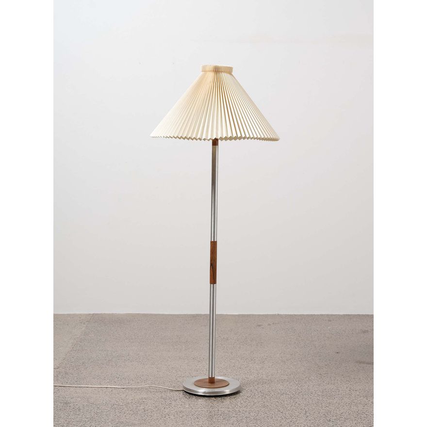 A Scandinavian standard lamp