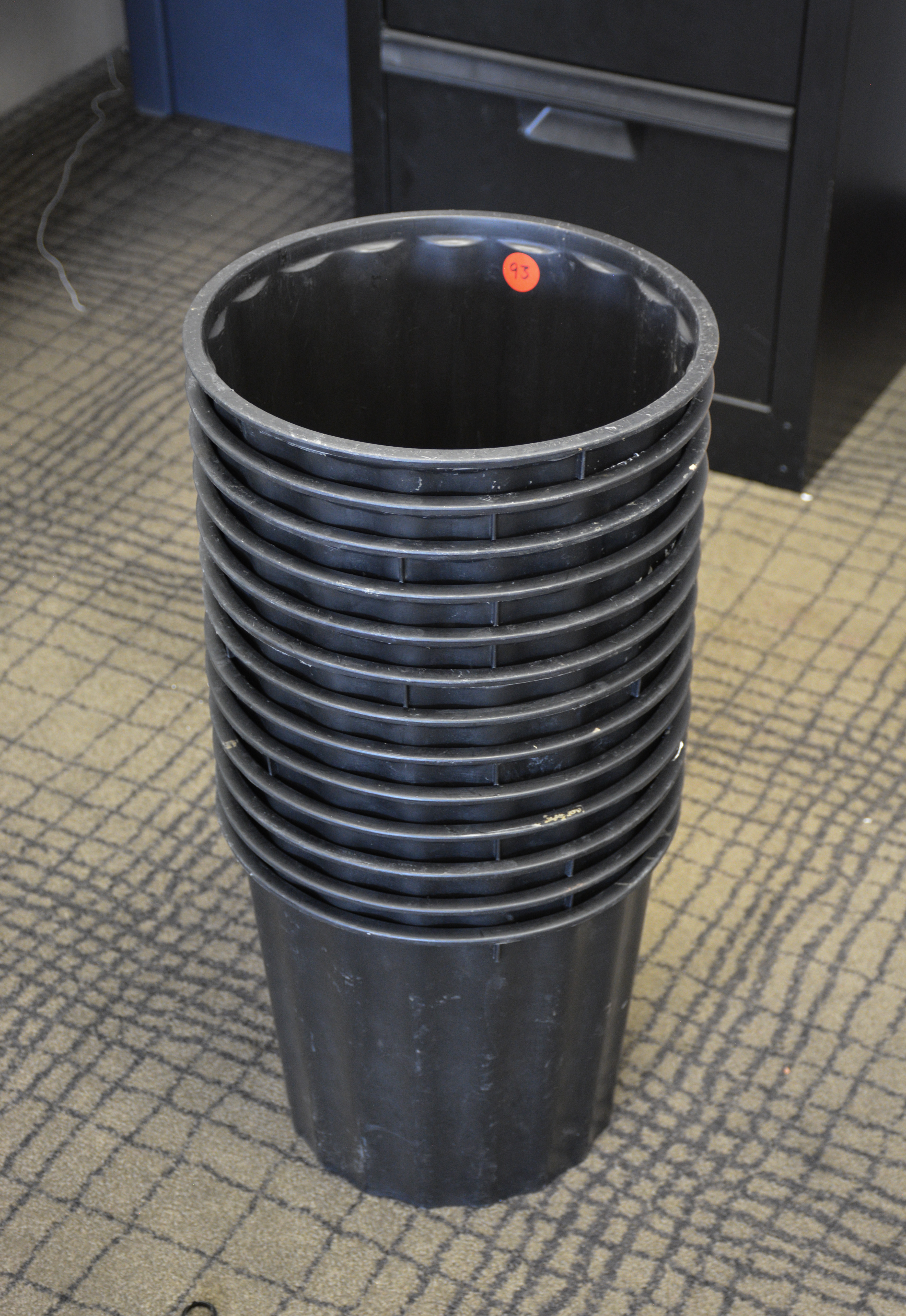 Collection of Plastic Rubbish Bins — sold at auction in New Zealand for $20