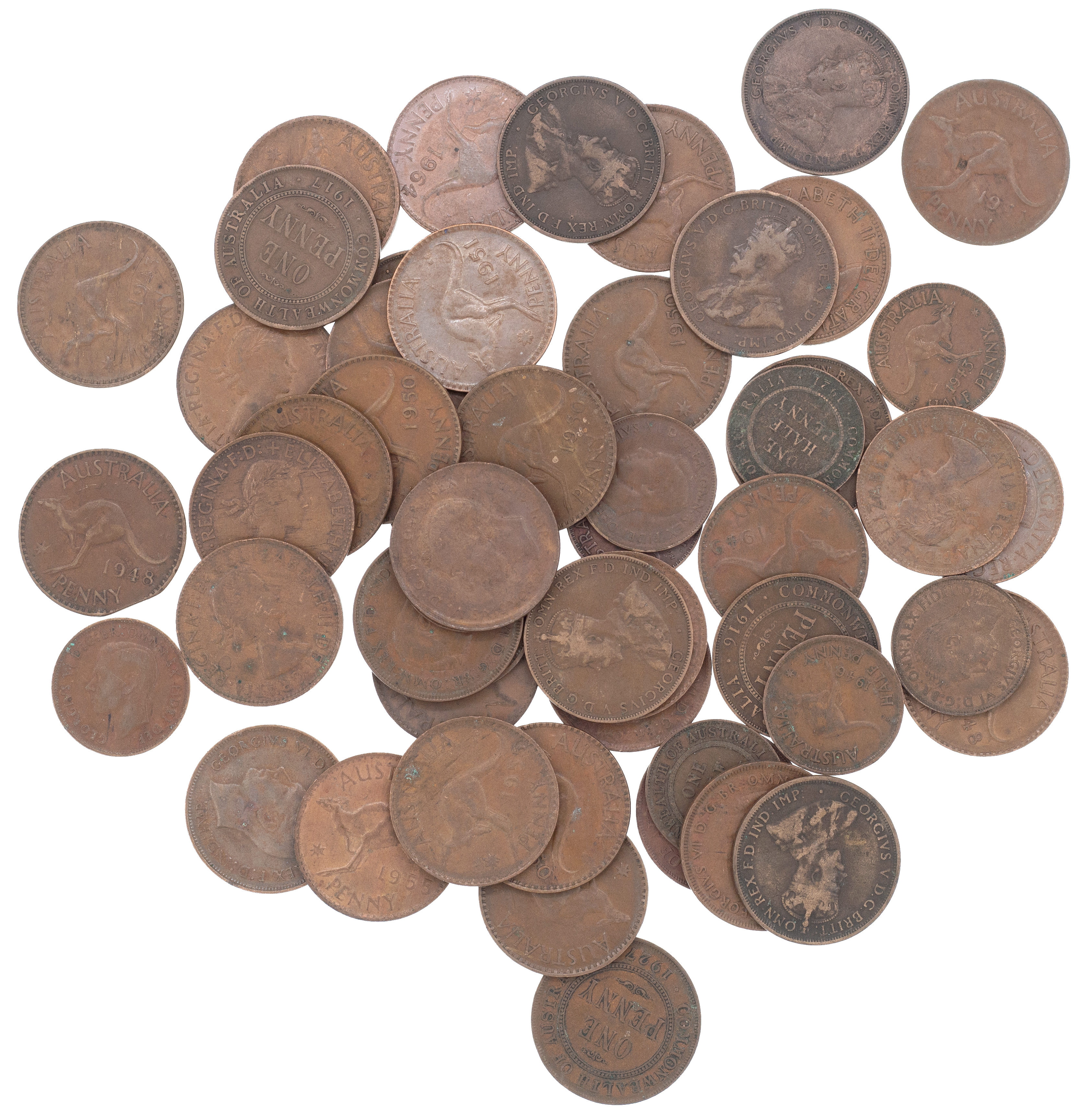 Penny, Accumulation VG - EF