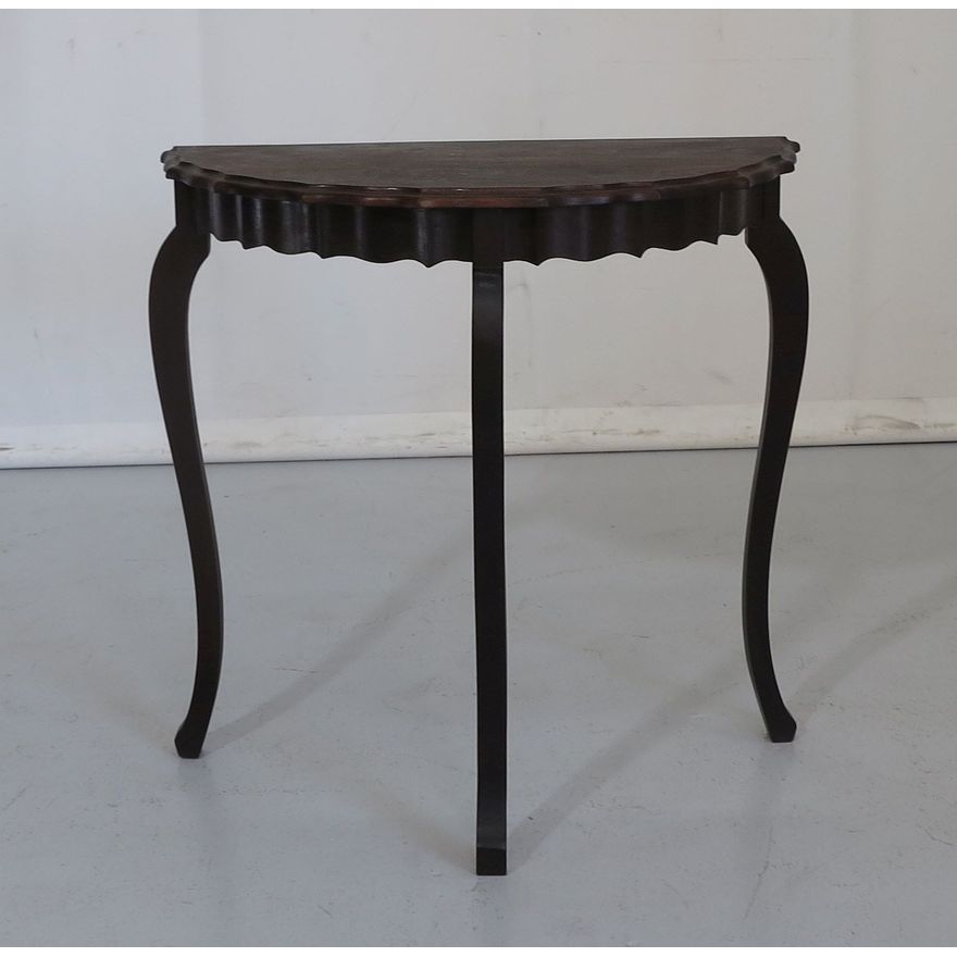 IMBUIA DEMI-LUNE TABLE