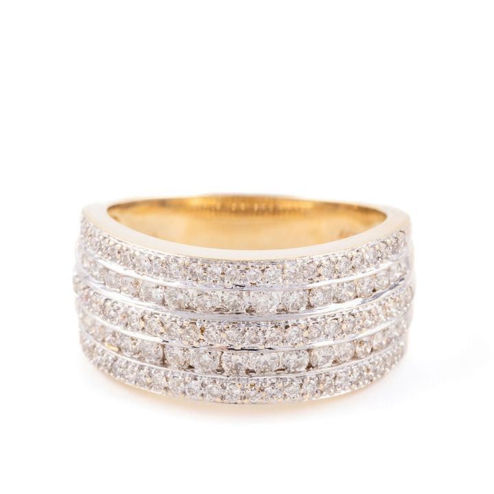 Half Carat Diamond Ring 9ct Gold