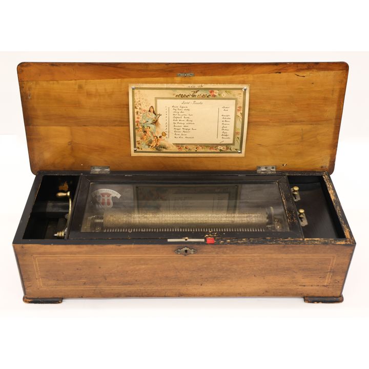 Antique Magnenat & Sons Swiss Cylinder Music Box