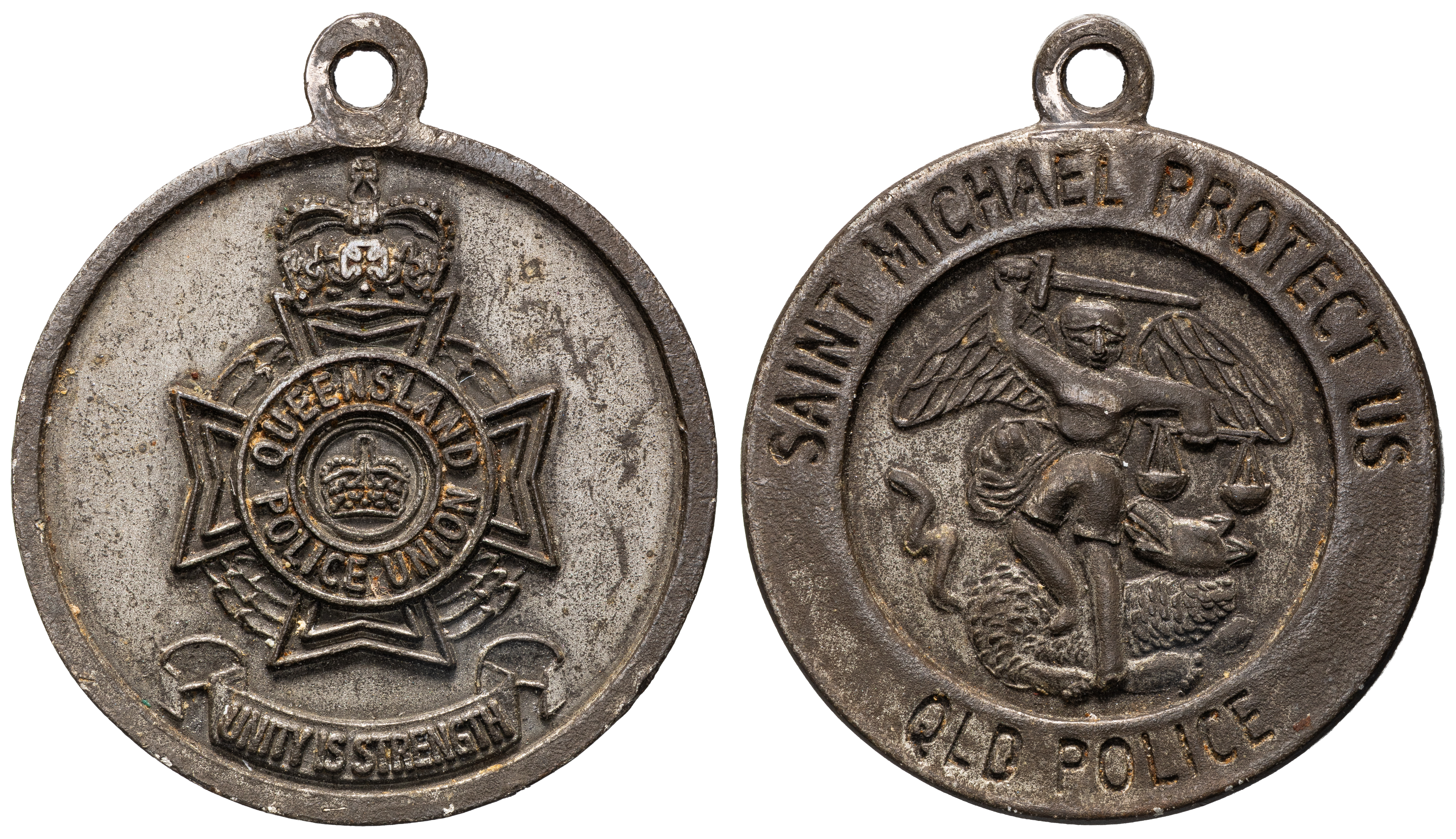 Queensland Police - St Michael's Medallion, C.2004, Fine