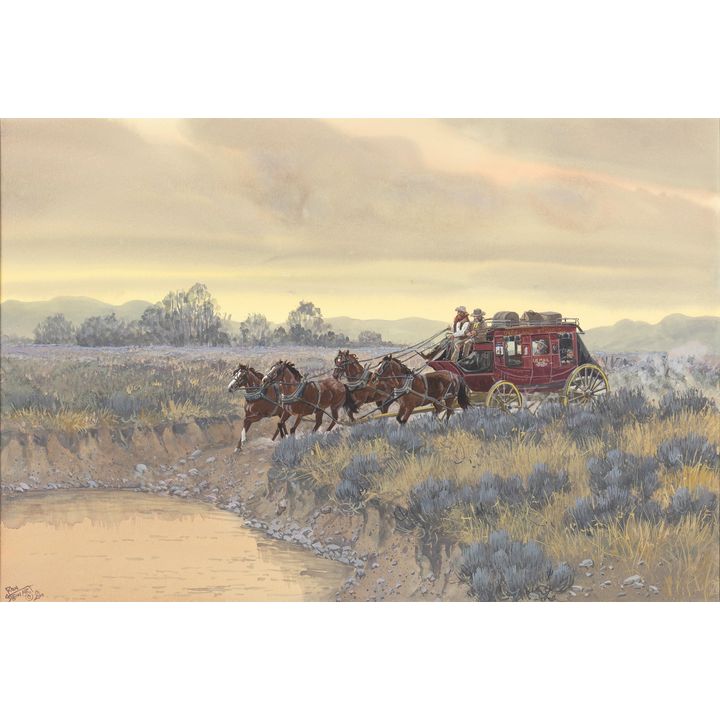 Ron Stewart (1941- ), Behind Schedule