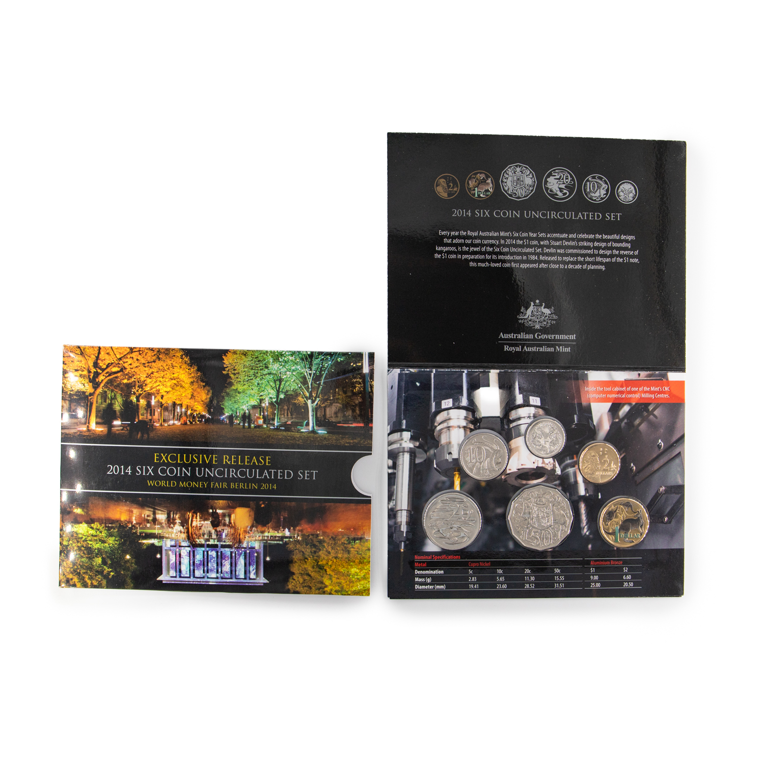 293 · Elizabeth II, Exclusive Release, Mint Set, 2014,  UNC