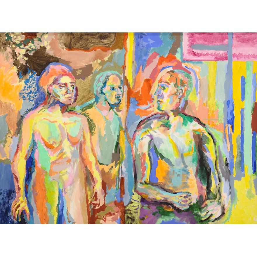 Margaret Tomkins ''Untitled #35'' 1991 Acrylic