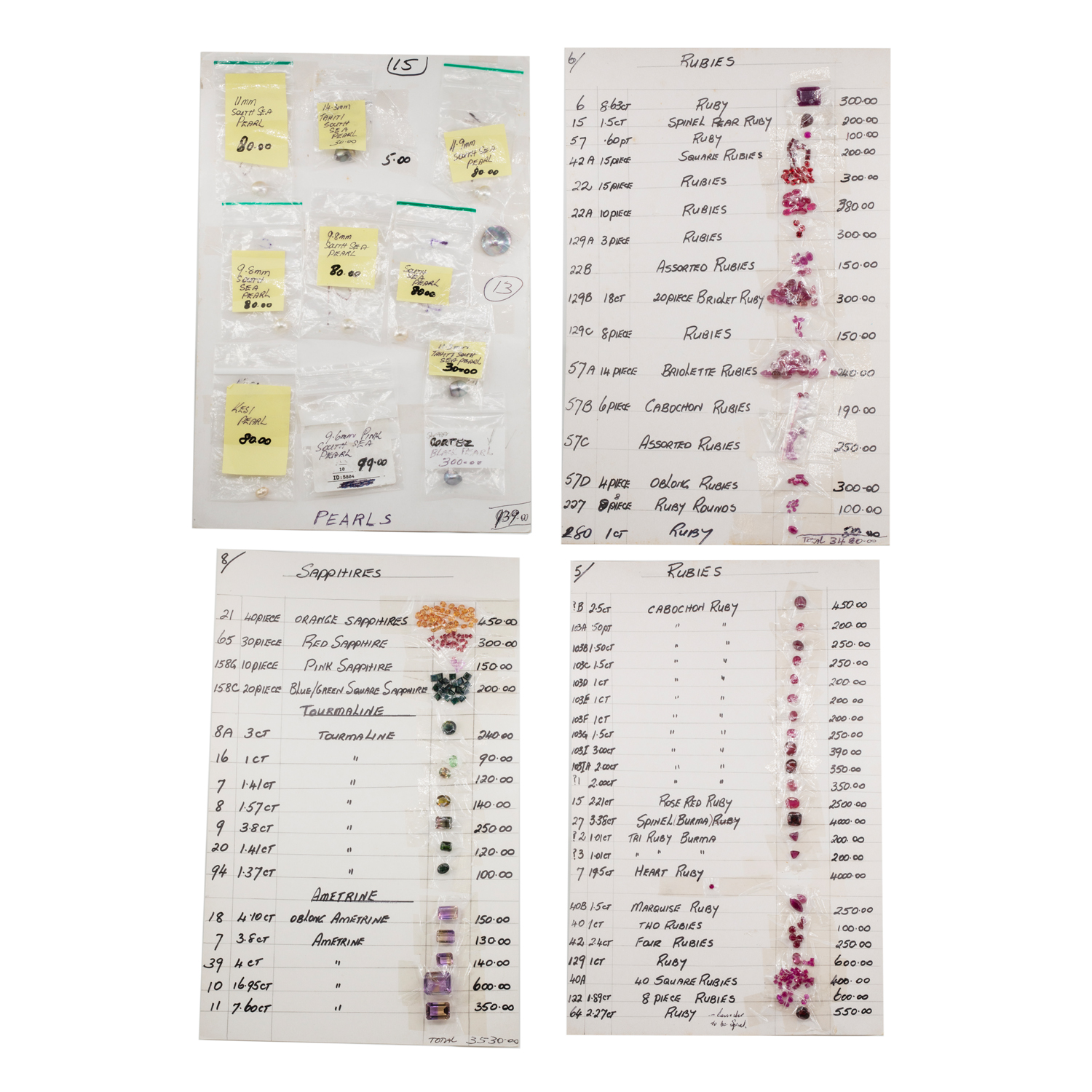 21 · Mixed Lot of Various Gemstones