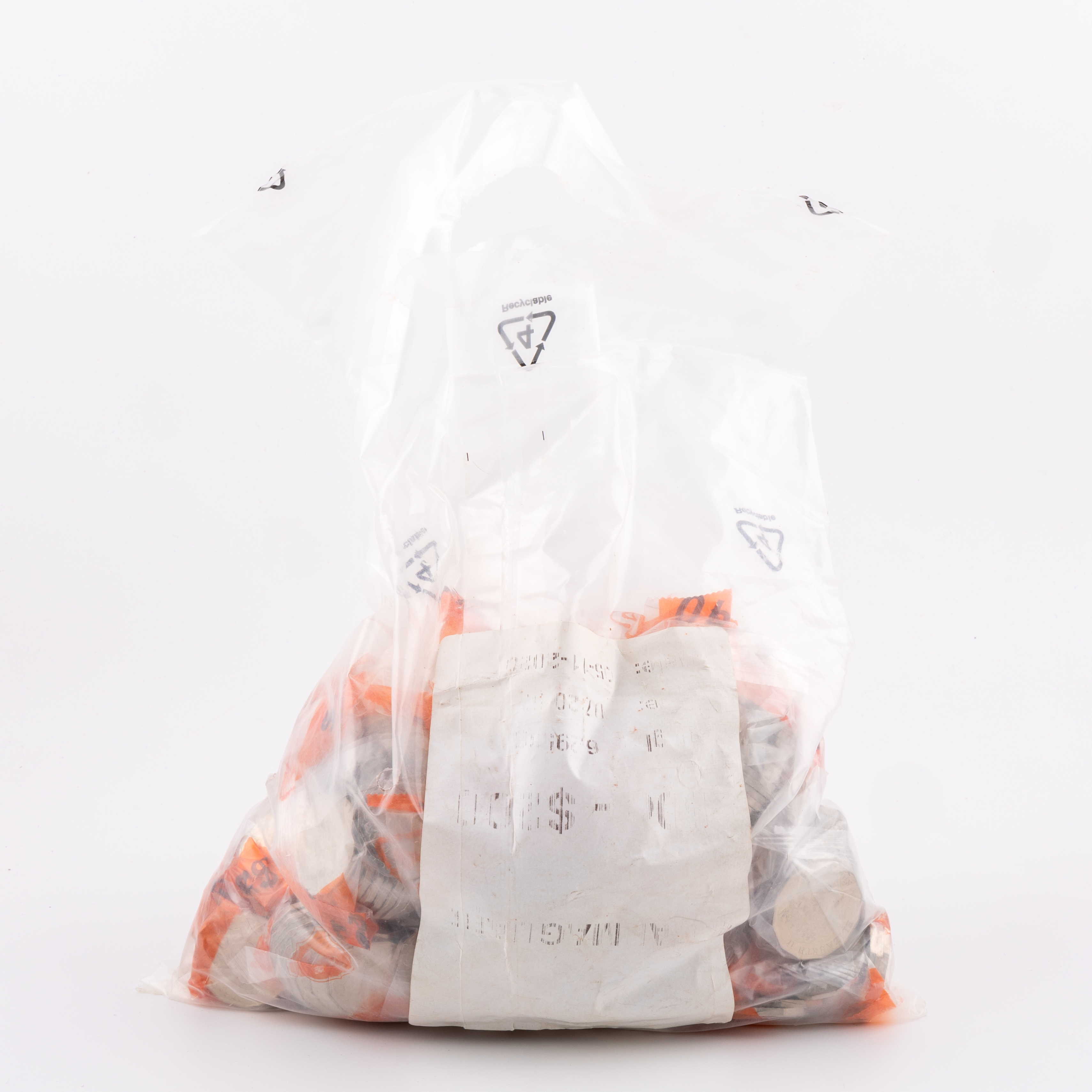 Elizabeth II, Armaguard Jumbo Security Bag, Fifty Cents, 2018, UNC