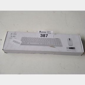 2.4GHZ ULTRA-THIN FASHION WIRELESS KEYBOARD MOUSE COMBO