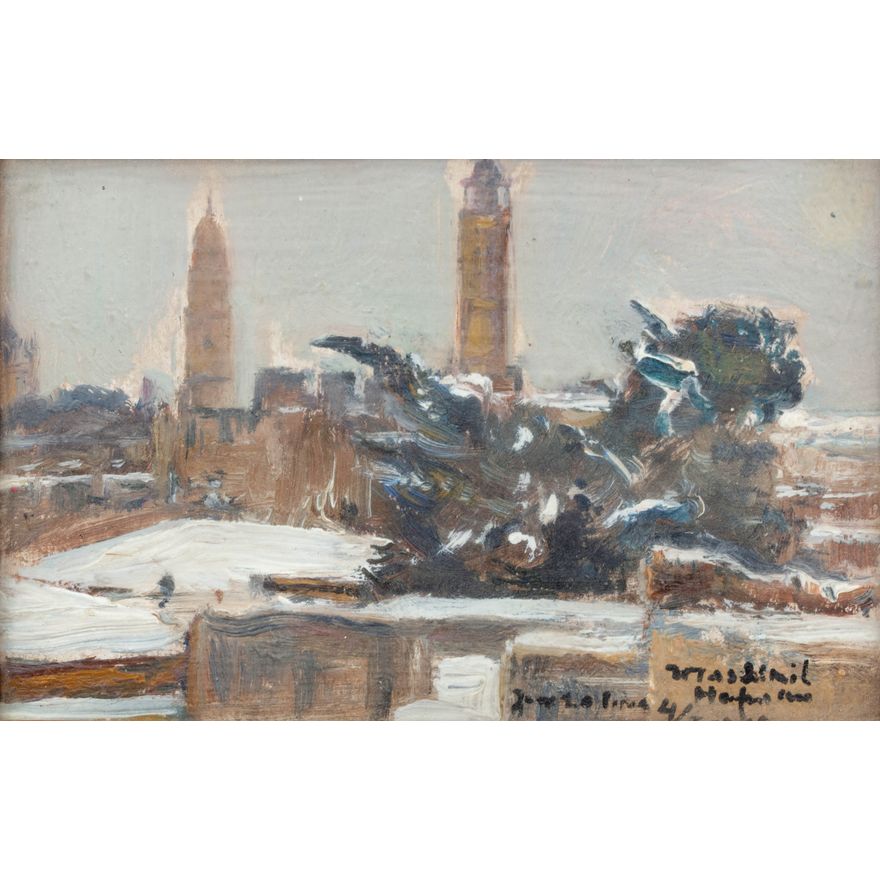 Wlastimil Hofman | Śnieg w Jerozolimie, 1942 r.