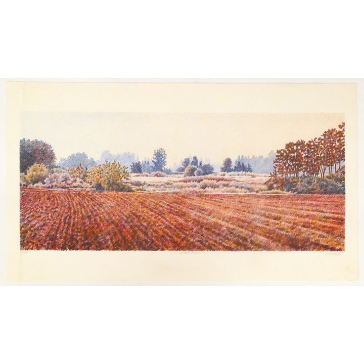 Mike Pease ''October Fields'' Print