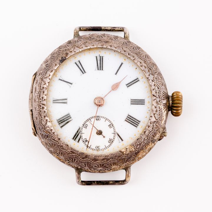 Ladies Vintage Silver Wristwatch, C. early 1900s, aVF