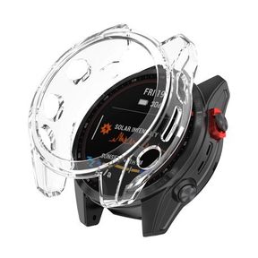Killer Deals 42mm TPU Protective Bumper Cover for Garmin Fenix 7S Clear |
