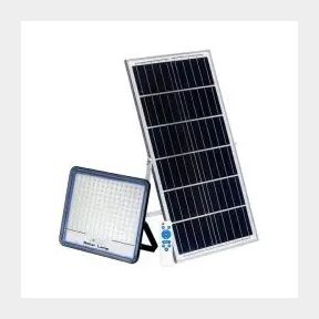 TM - 600W Solar Powered LED Flood Light With Panel Remote - not tested/no solar panel