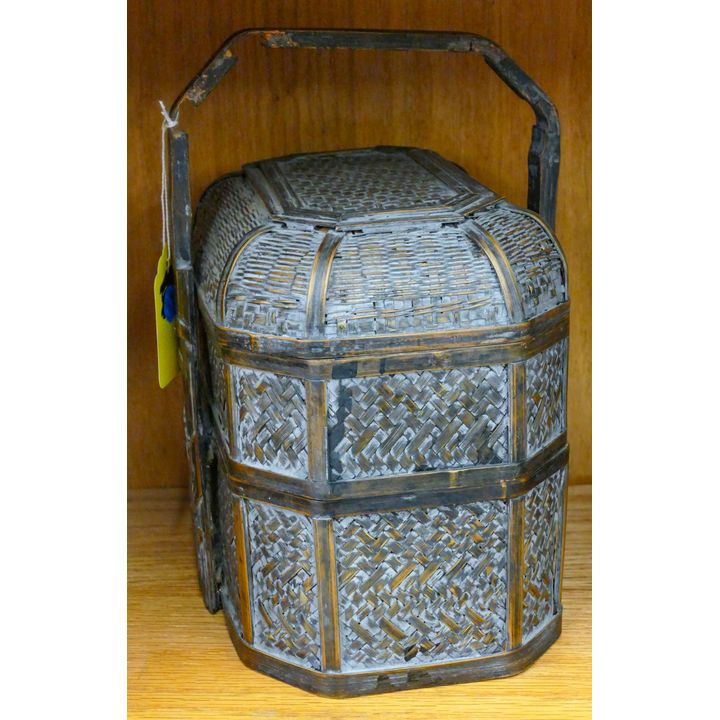 Old Chinese Wedding Basket 11''