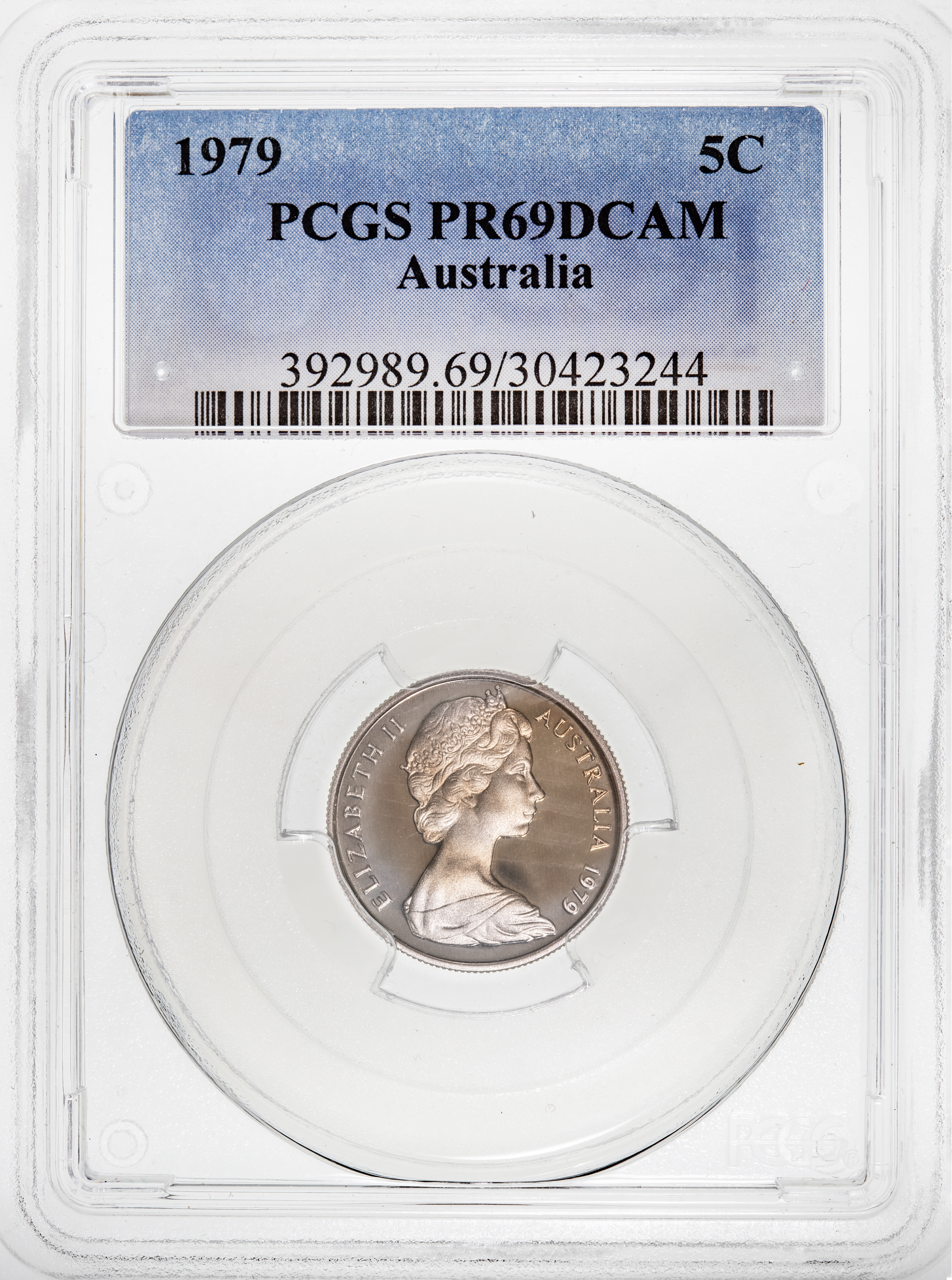 Five Cent, 1979, PCGS PR69DCAM