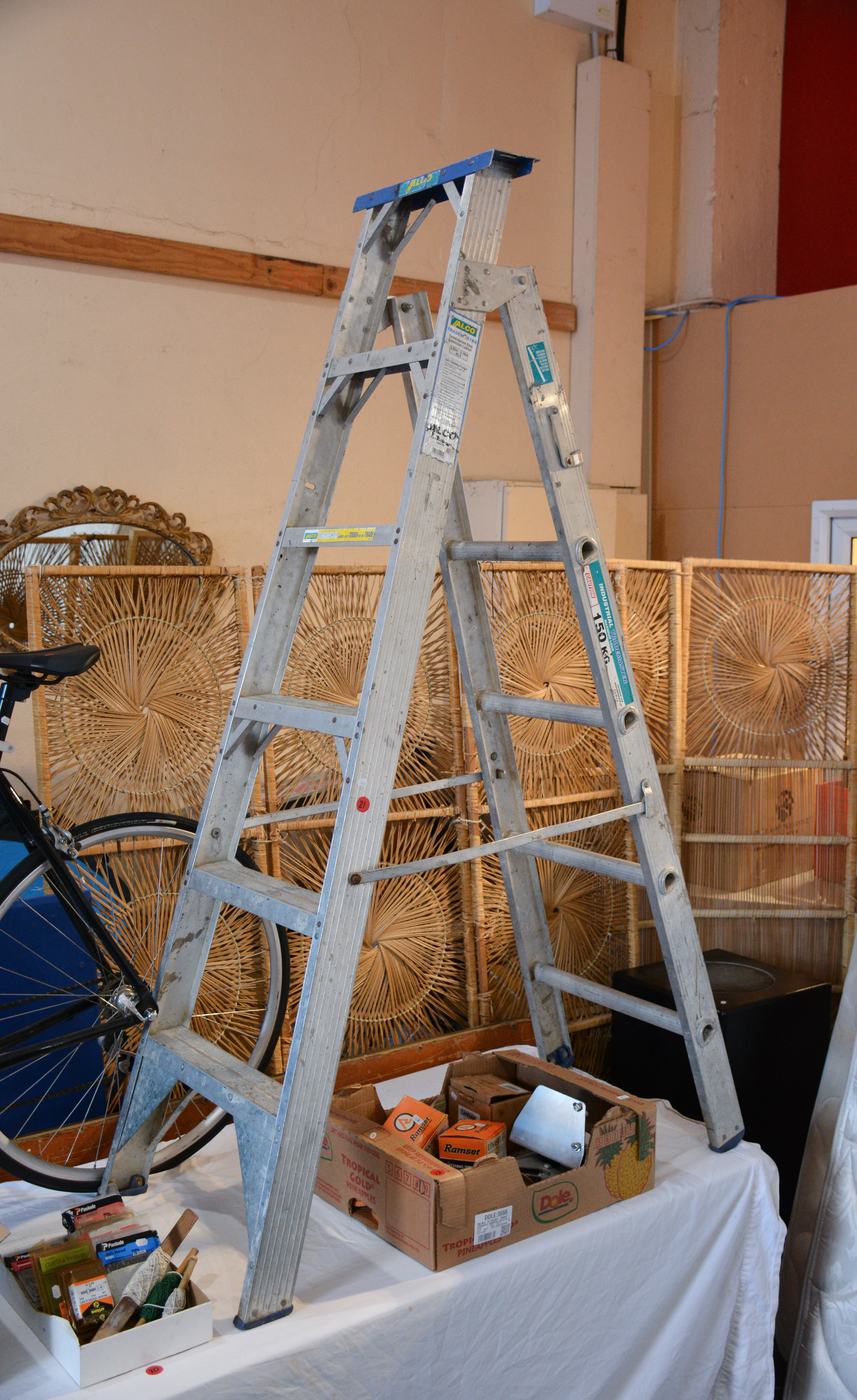 Alco Combination Step Extension Ladder — sold at auction in New Zealand for $85