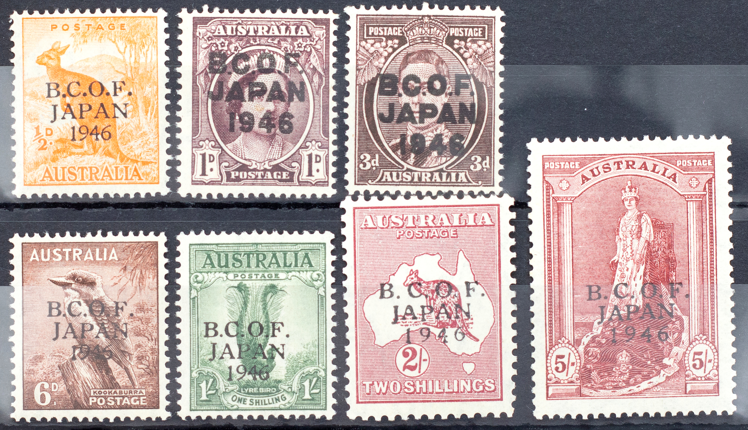 Set, B.C.O.F., 1946, Fine