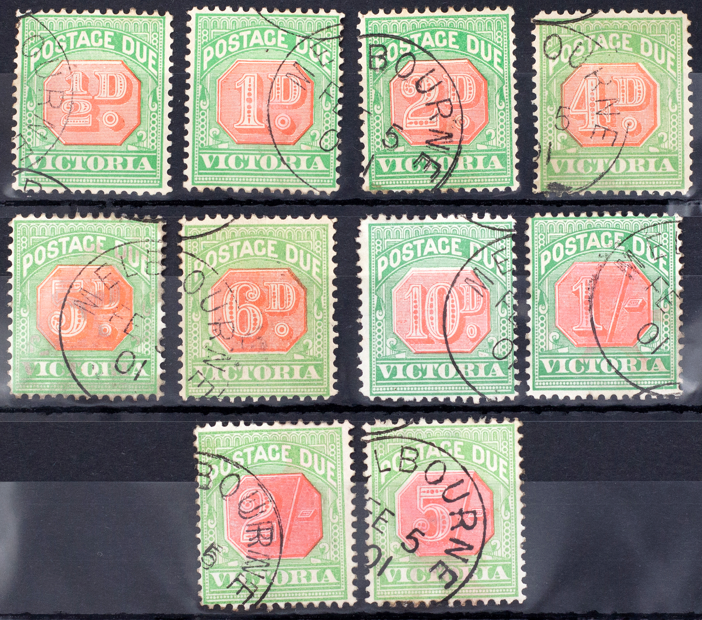 Postage Dues, 1900, Poor