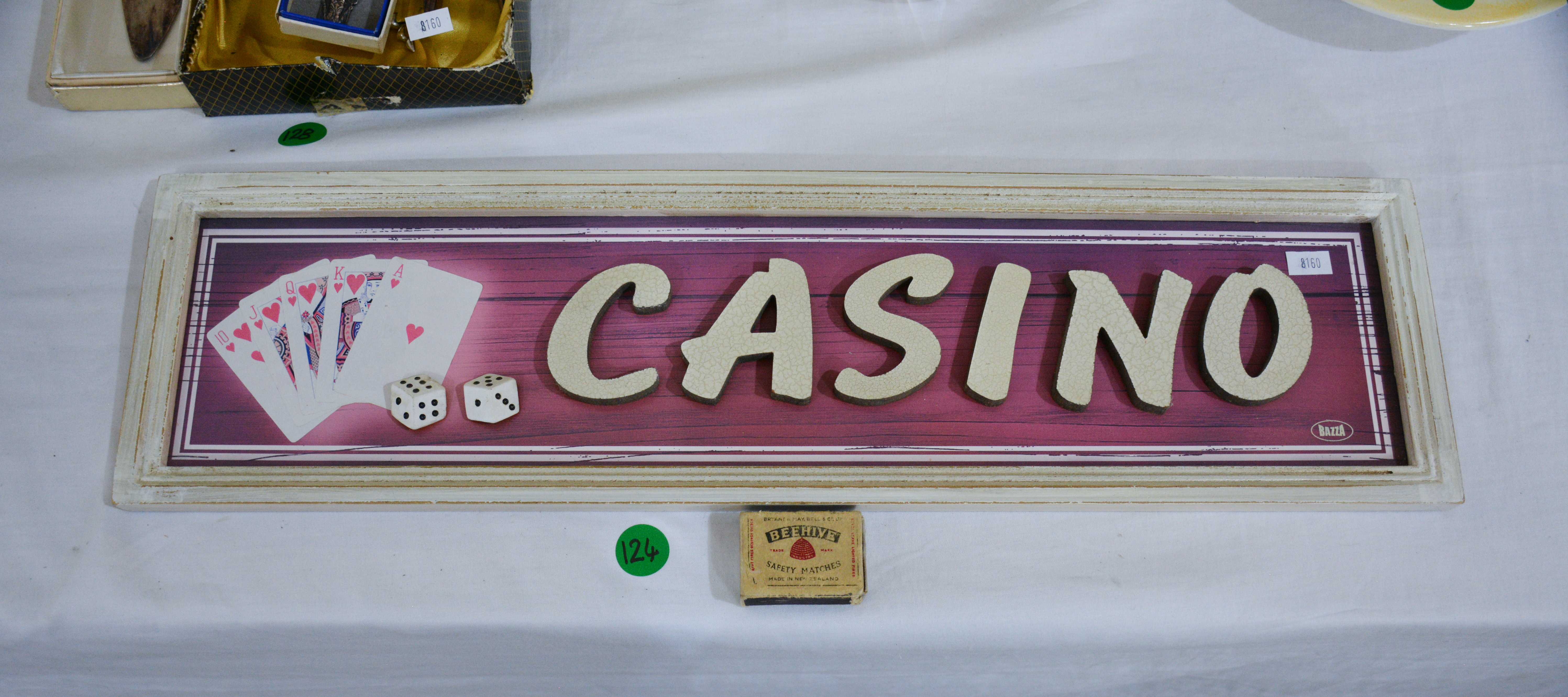 Casino Sign — sold at auction in New Zealand for $25