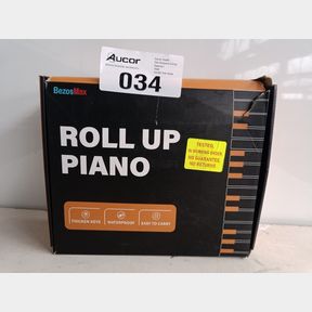 BEZOSMAX 88 KEYS ROLL-UP PIANO ELECTRIC HAND ROLL-UP PIANO / LED DISPLAY -