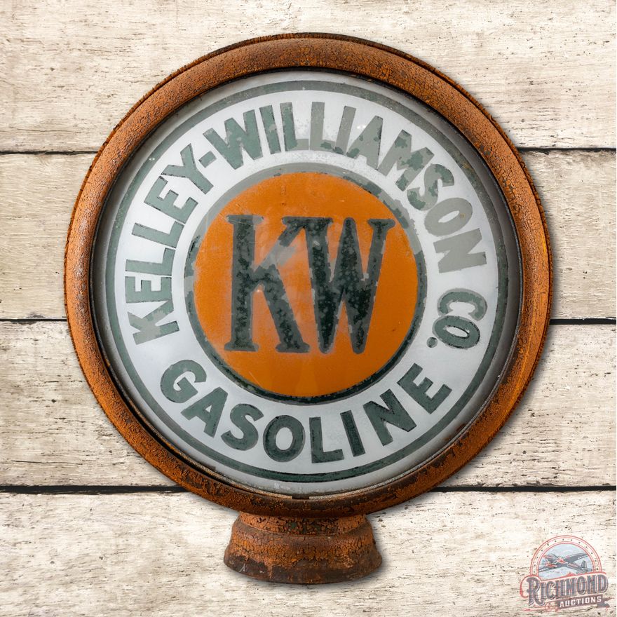 Complete 15" Kelley Williamson KW Gasoline High Profile Gas Pump Globe TAC 7.5 & 6
