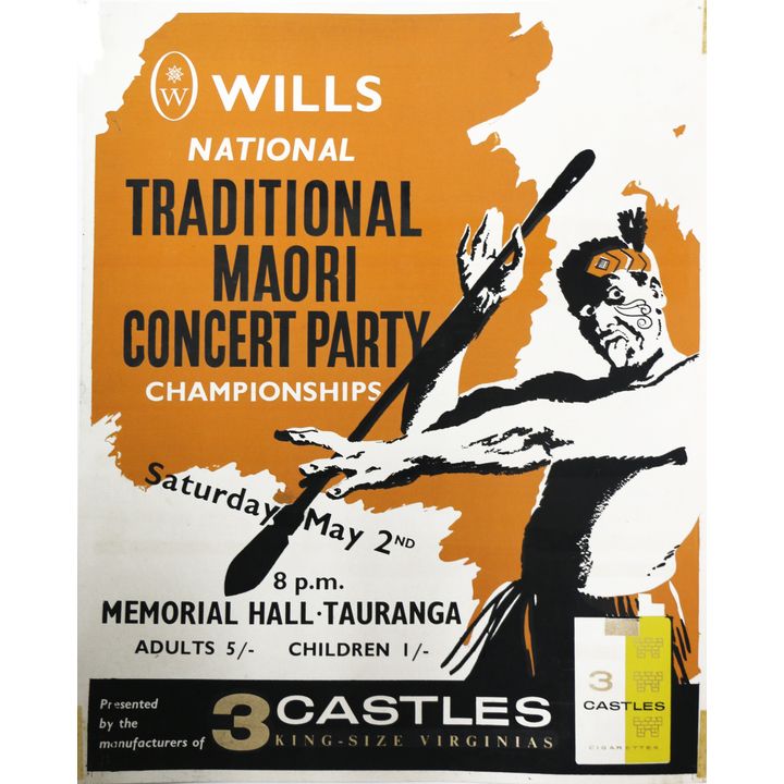 POSTER  -  MAORI CONCERT PARTY