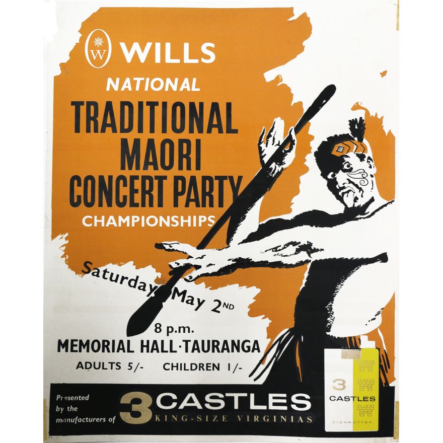 POSTER  -  MAORI CONCERT PARTY