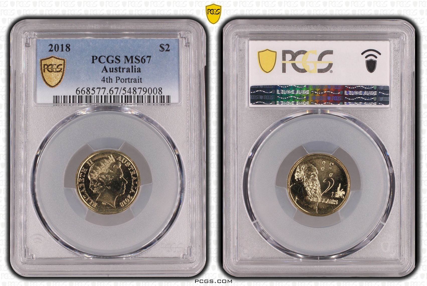 4th Portrait, Two Dollar, 2018, PCGS MS67