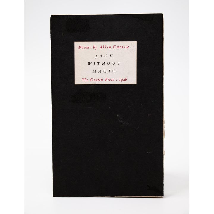 CURNOW, ALLEN - Jack Without Magic, Poems