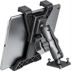 OHLPRO HEAVY DUTY DRILL BASE TABLET HOLDER CAR MOUNT DASHBOARD FOR IPAD/IPAD MINI SAMSUNG GALAXY (ALL 7" - 11.5") TABLETS, IPAD MO
