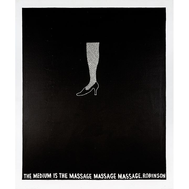 Peter Robinson 'The Medium is the Massage Massage Massage'