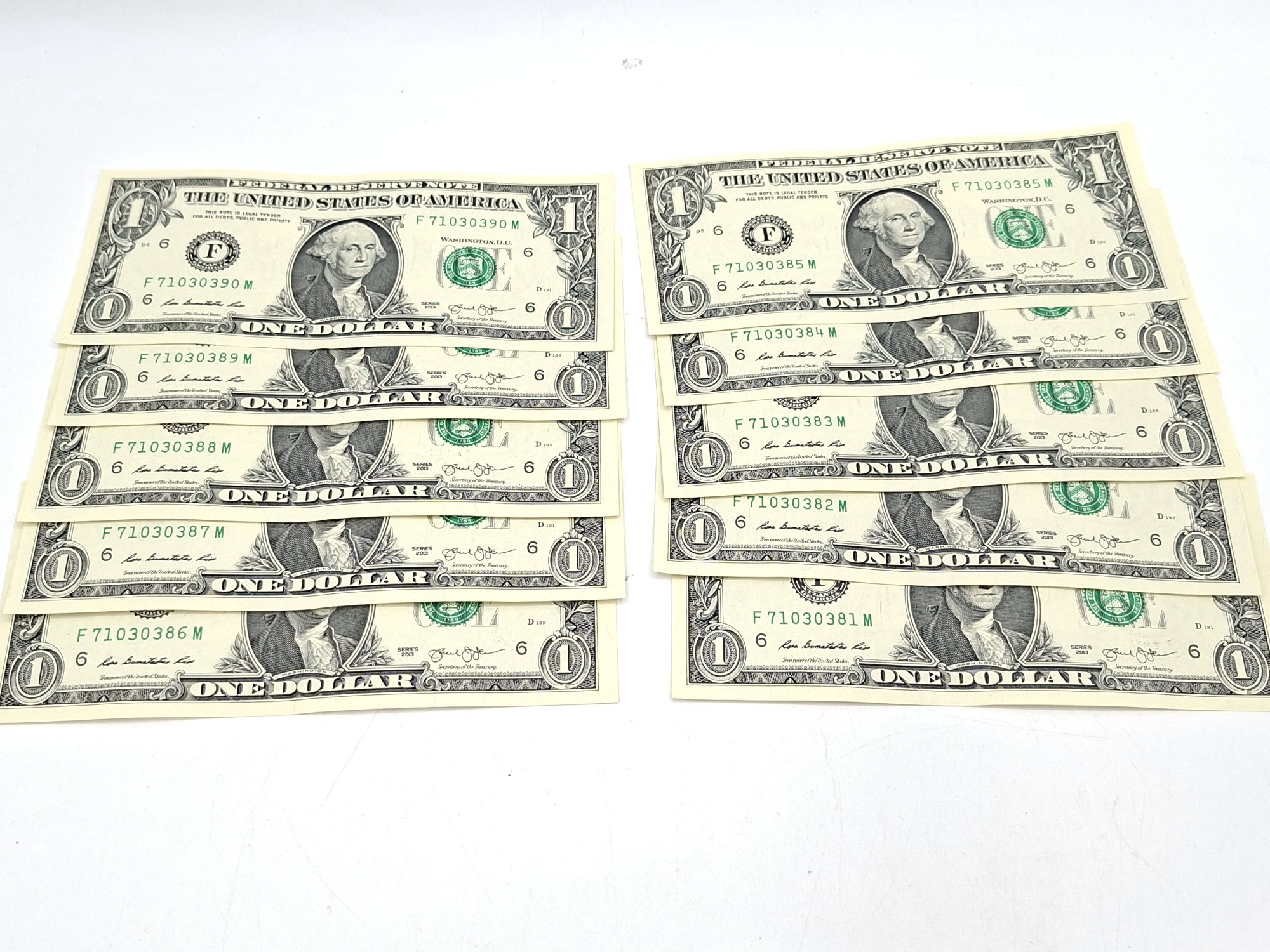 1330 · UNITED STATES OF AMERICA $1
