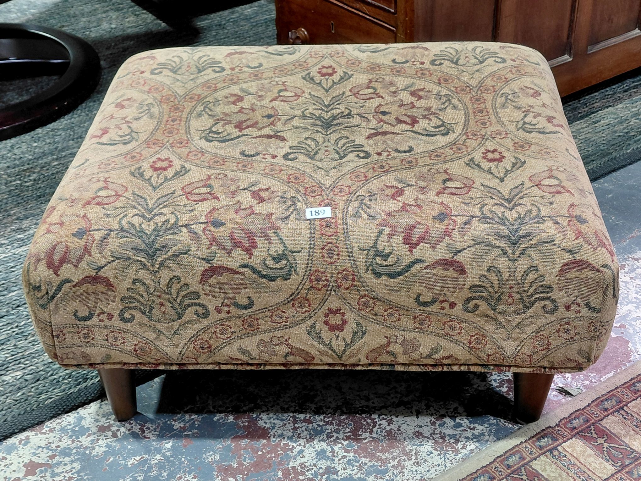 189 · LAURA ASHLEY FOOTSTOOL
