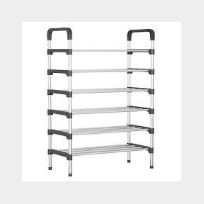 Shoe Rack 3 Rows With 6 Layers Metal Structure Shoe Storage Organizer|Bar 9902159018770 - 51745/13880 SN B2 (S10)
