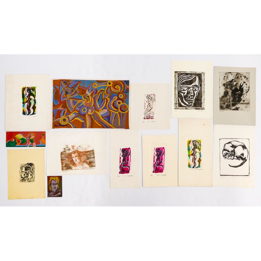 13pc William Wikstrom Assorted Prints etc.