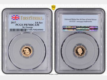 2017 PROOF QUARTER SOVEREIGN '200TH ANNIVERSARY' PR70 DCAM TOP POP!
