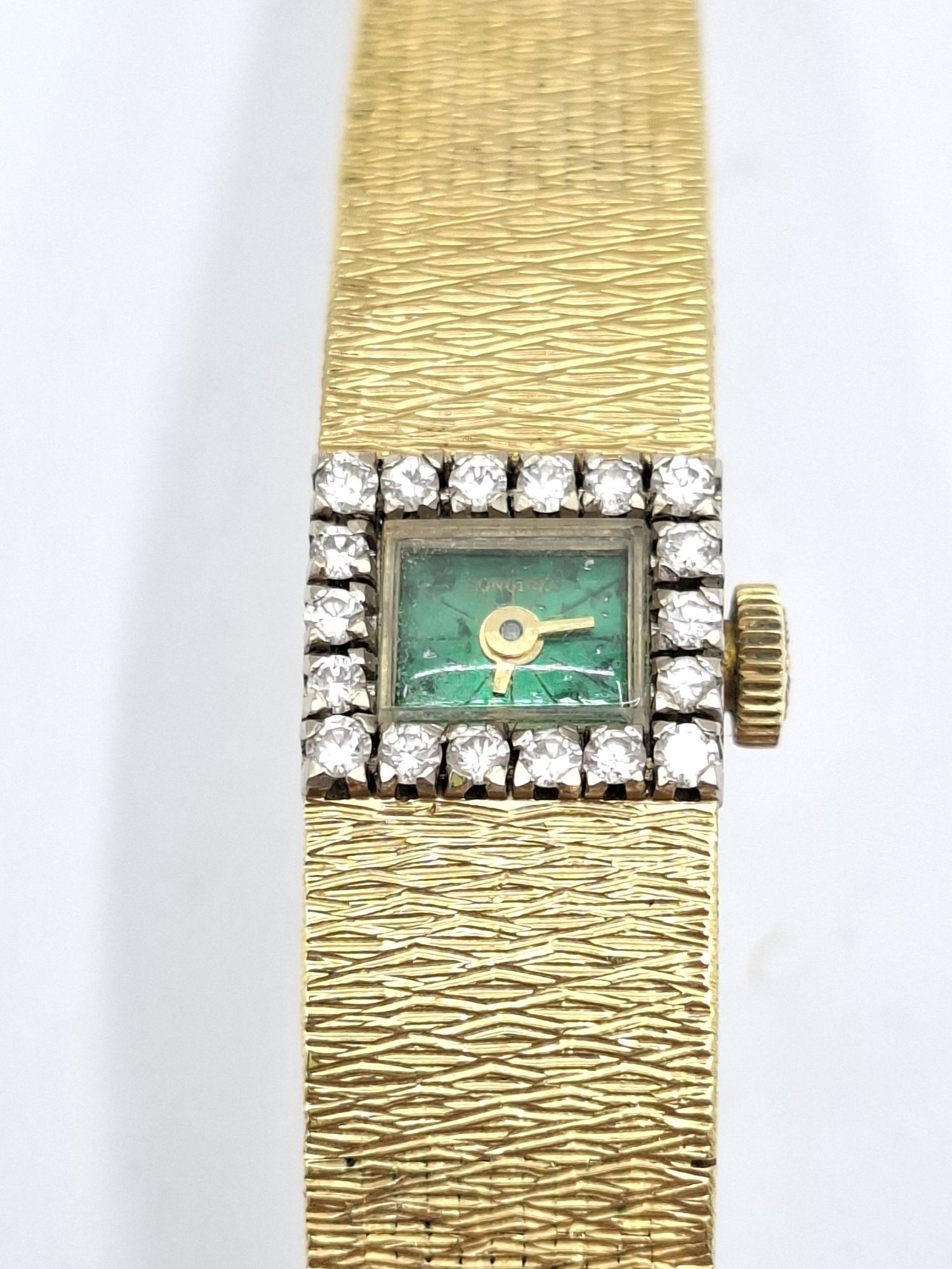 Longines 18ct Gold And Diamond Watch